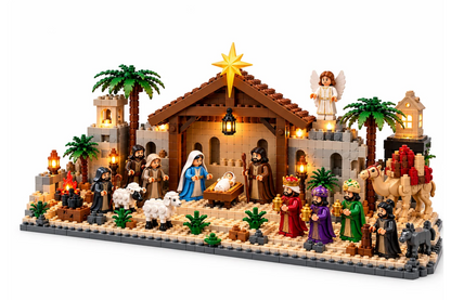 AmenBrick Nativity Set